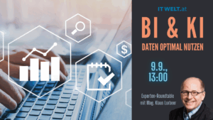 Roundtable Business Intelligence: Mit KI die eigenen Daten optimal nutzen  